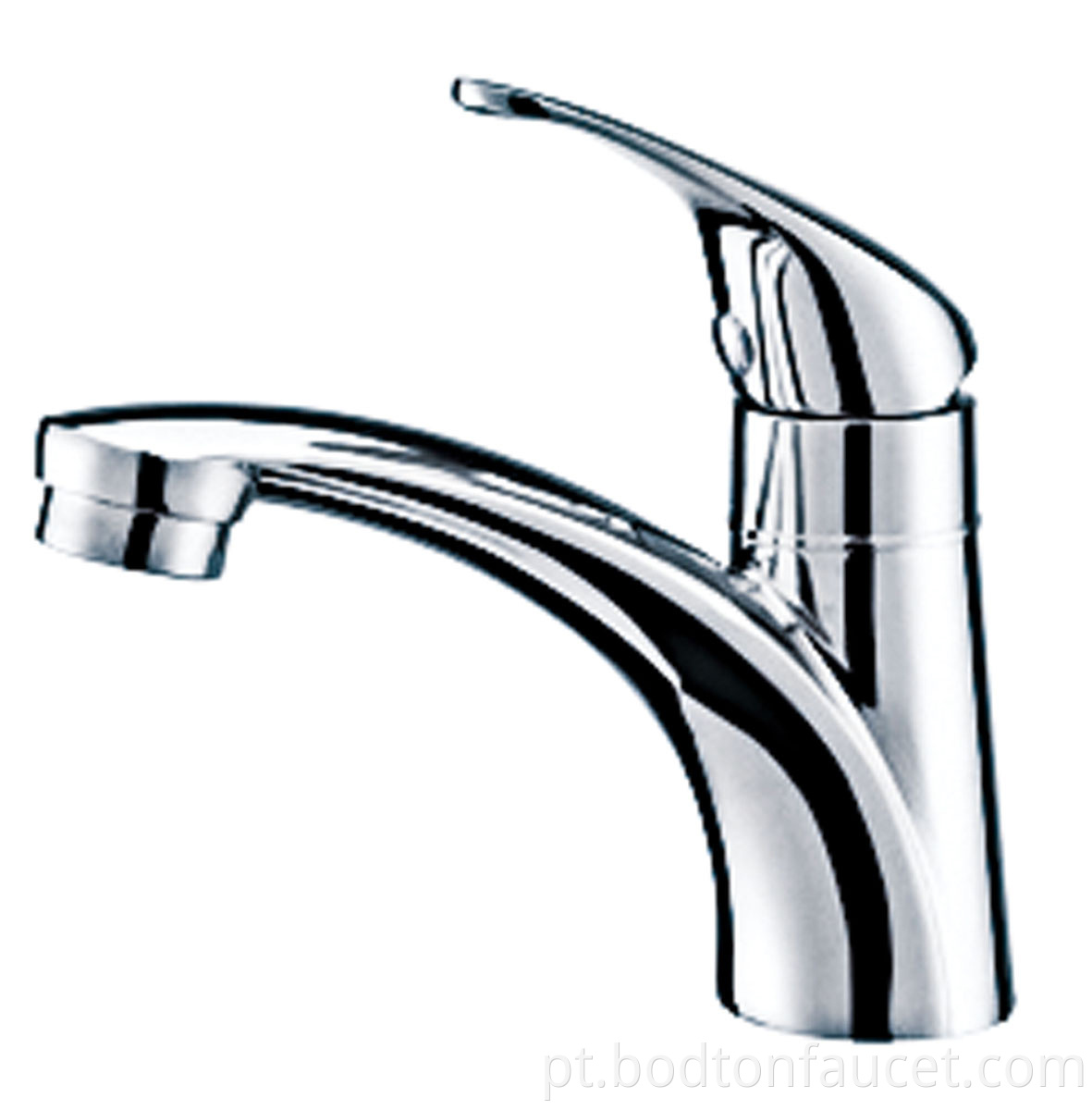 Stainless steel basin faucet